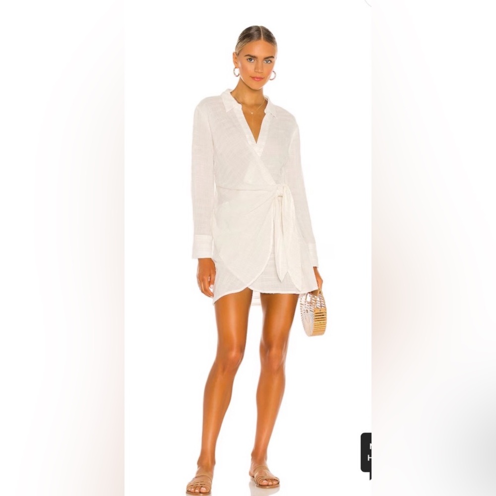 L*Space Daydream Cream Striped Tunic